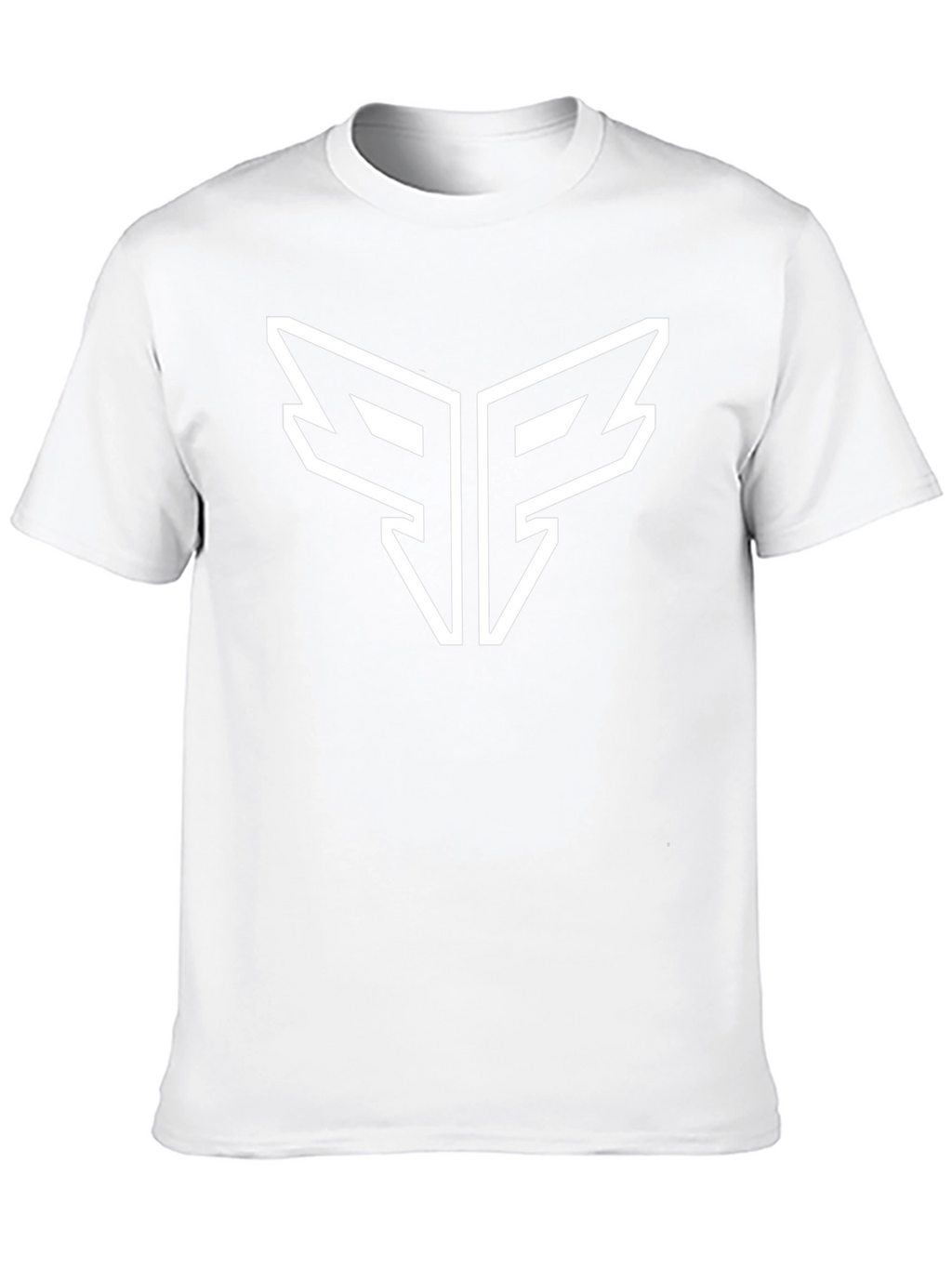 Modern Black T-Shirt with Bold Graphic Logo