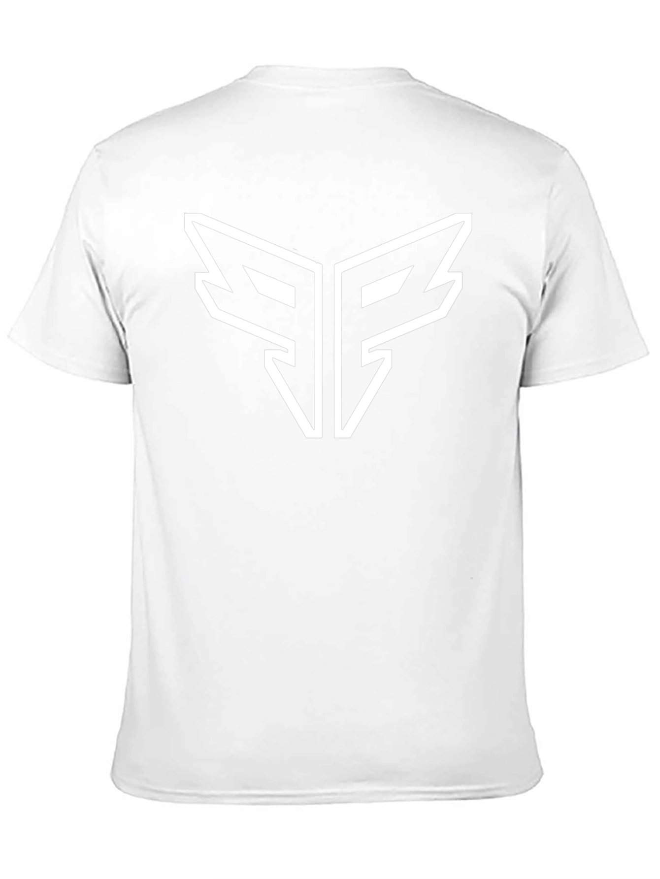 Modern Black T-Shirt with Bold Graphic Logo