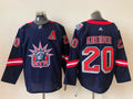 Men's New York Rangers Chris Kreider #20 Navy Game Jerseys
