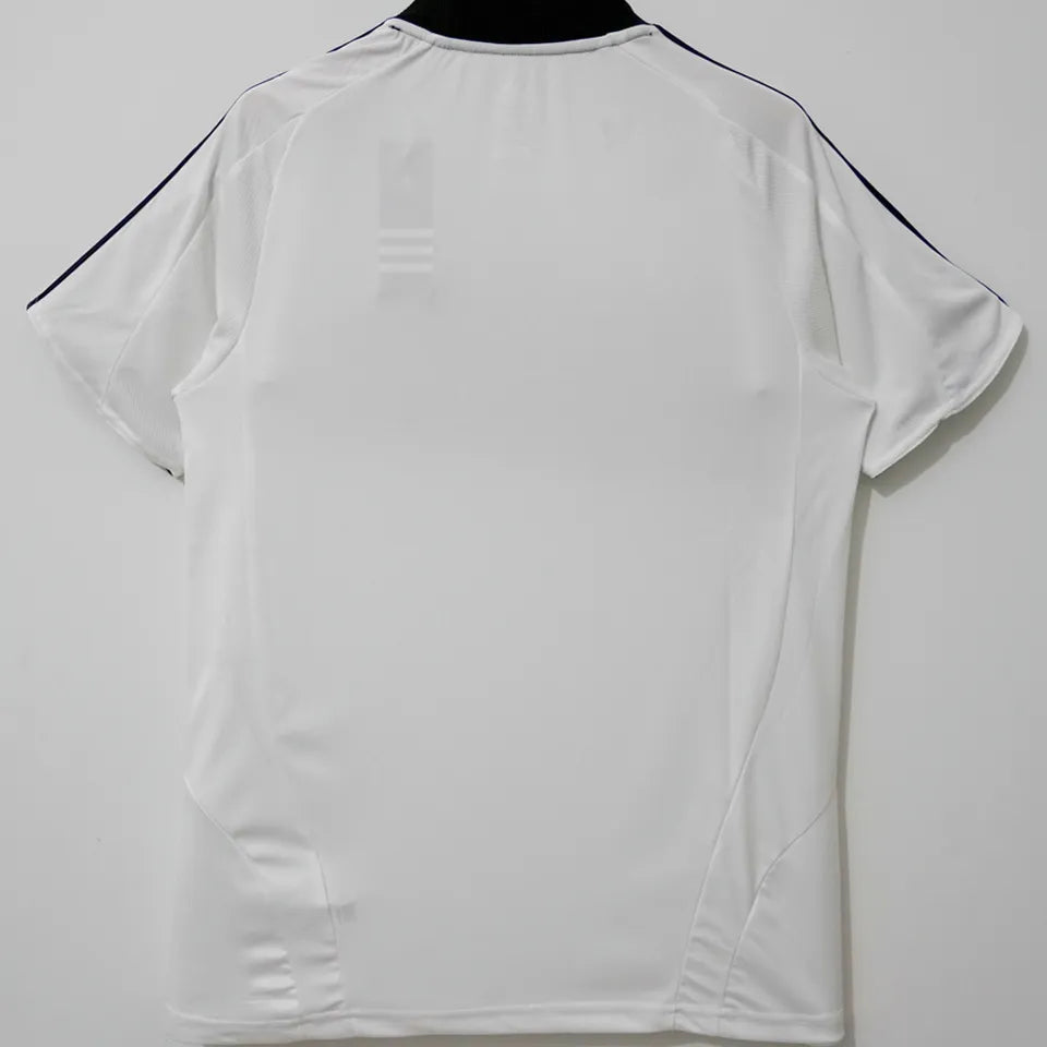 2008 Germany Home White Retro Soccer Jersey Back
