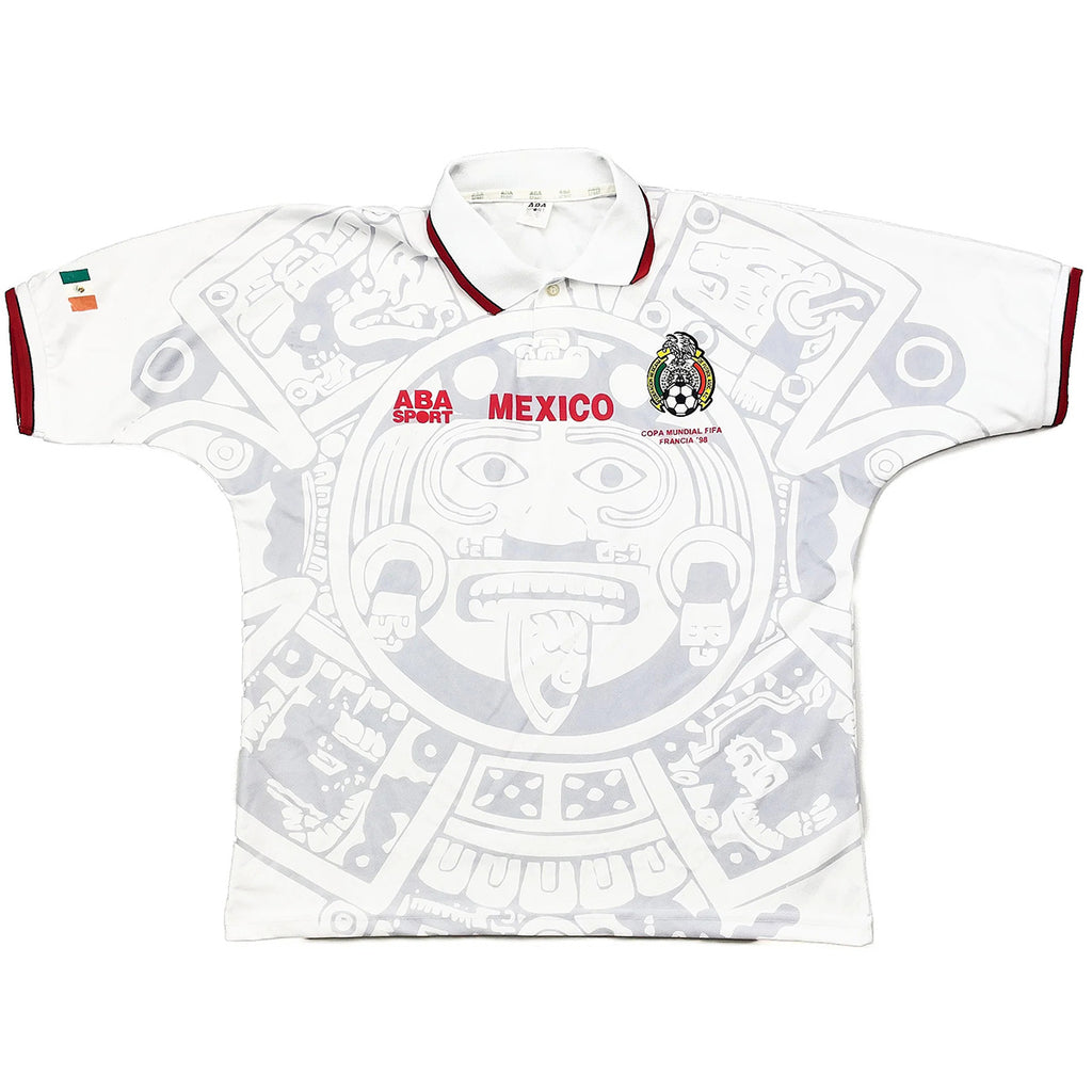 Retro Mexico Away Jersey World Cup 1998 Image 3