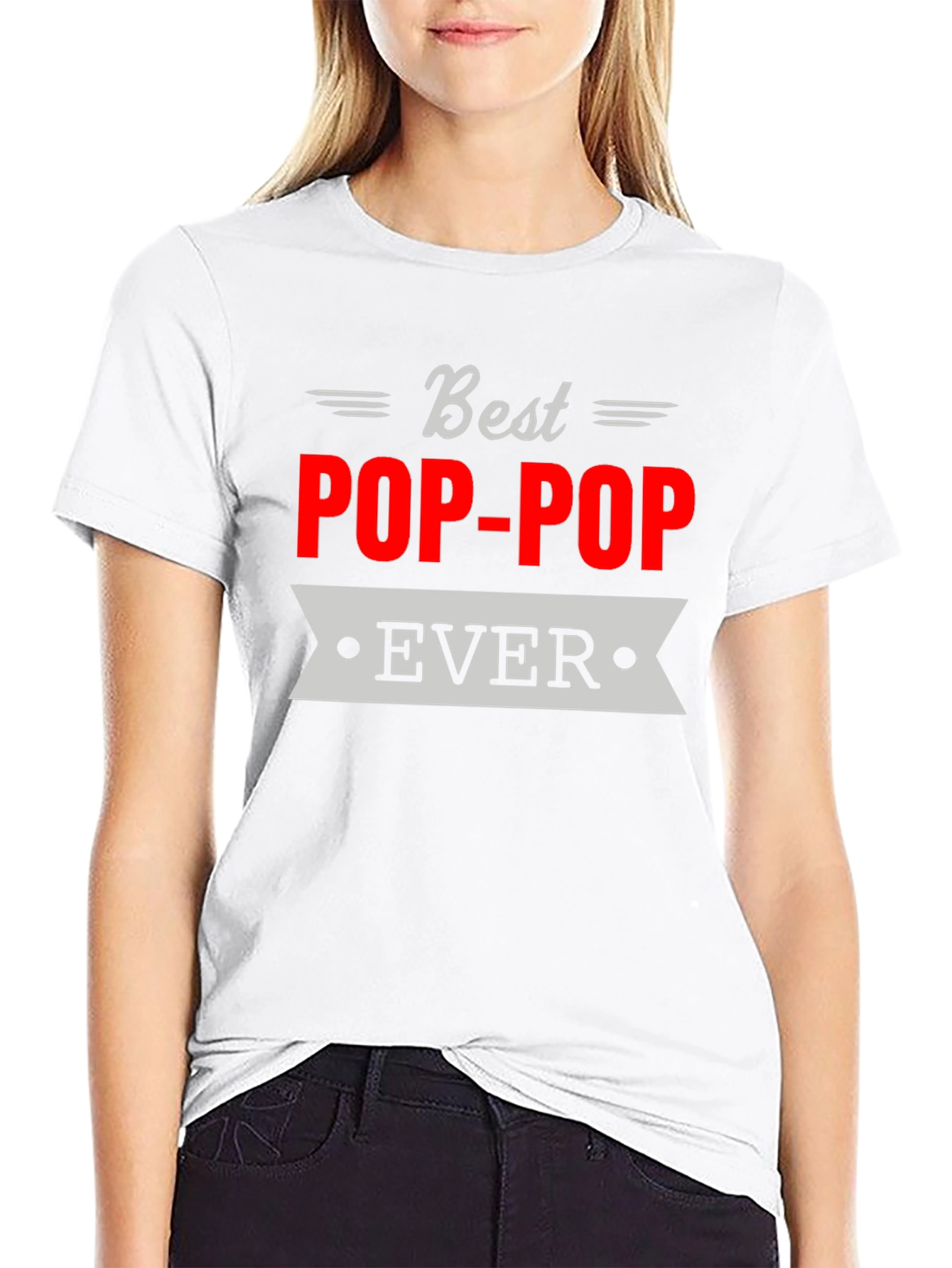 Best Pop-Pop Ever T-Shirt Grandfather Gift