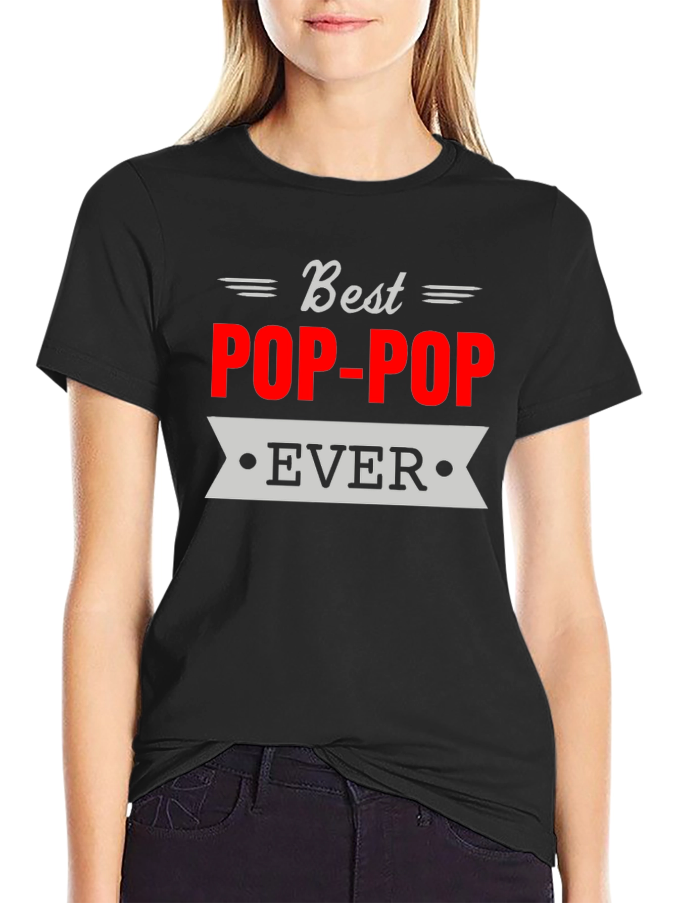 Best Pop-Pop Ever T-Shirt Grandfather Gift
