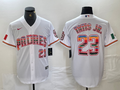 Men's San Diego Padres Fernando Tatis Jr. #23 White Limited Player Jerseys