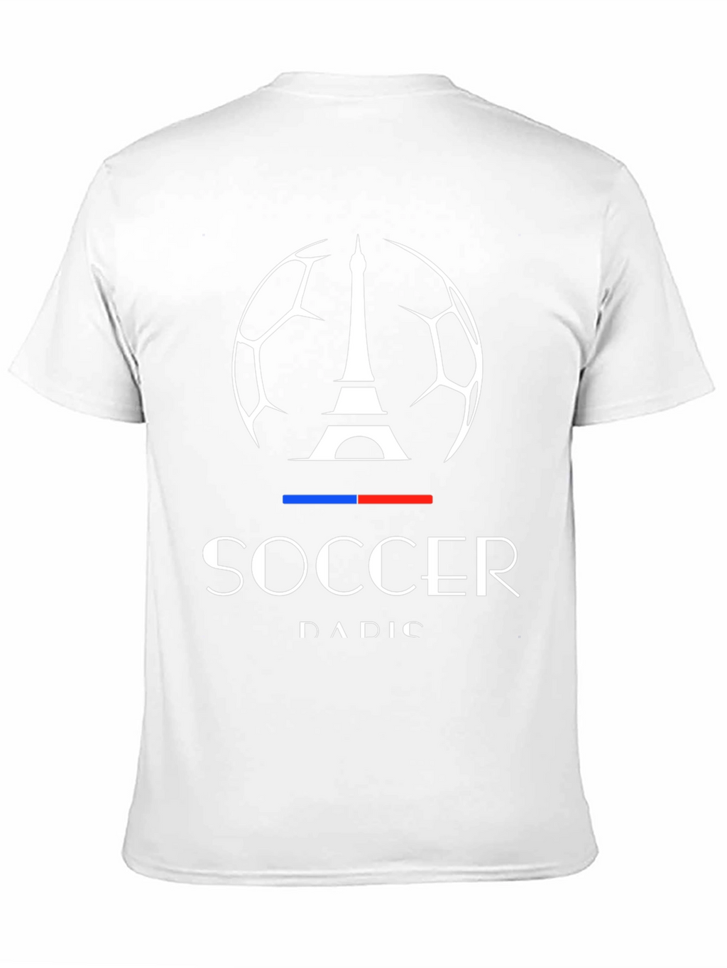 Paris Soccer T-Shirt - Mens Black Graphic Tee