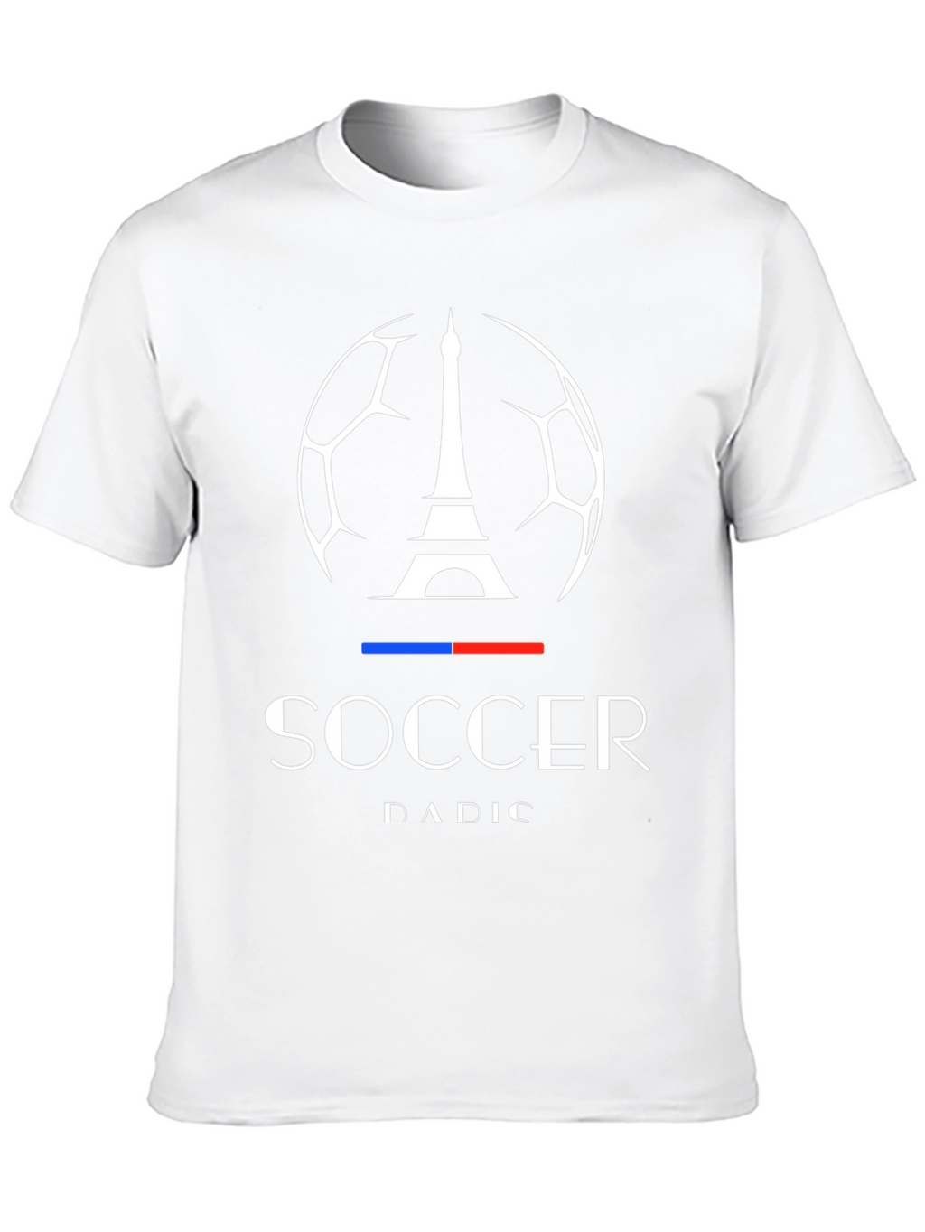 Paris Soccer T-Shirt - Mens Black Graphic Tee