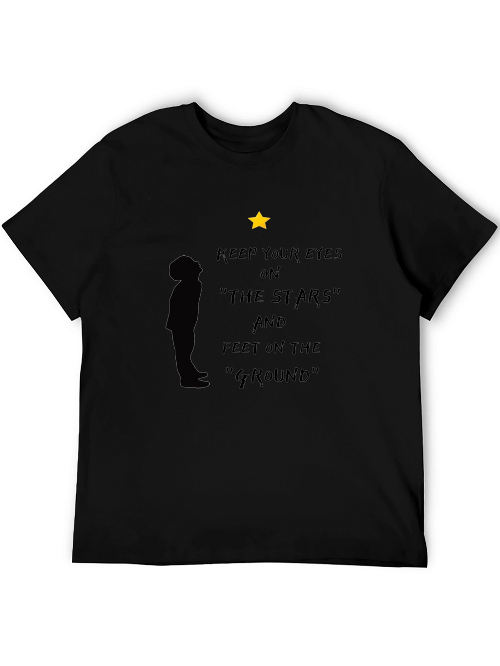 Keep Your Eyes on the Stars Graphic T-Shirt
