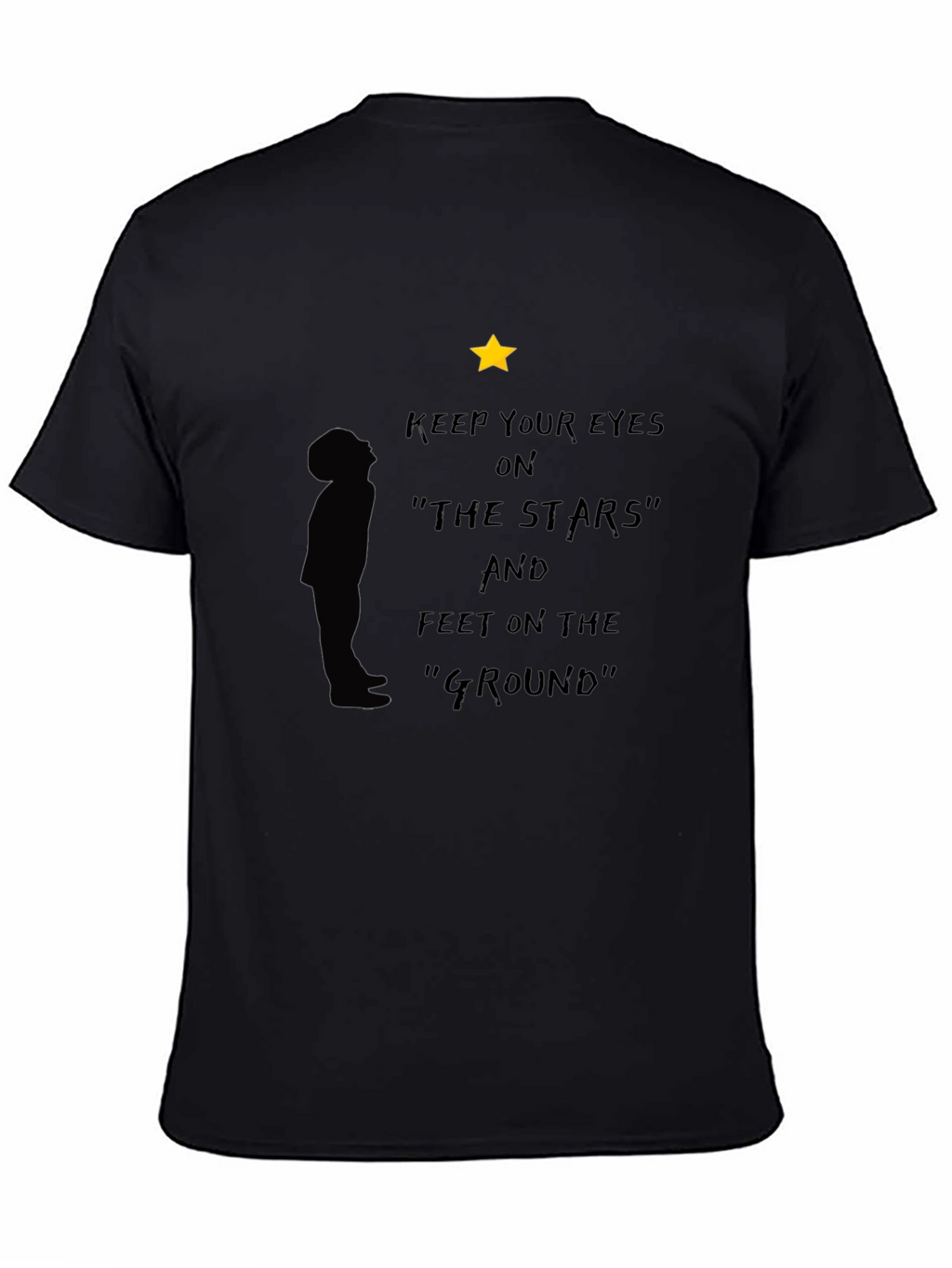 Keep Your Eyes on the Stars Graphic T-Shirt