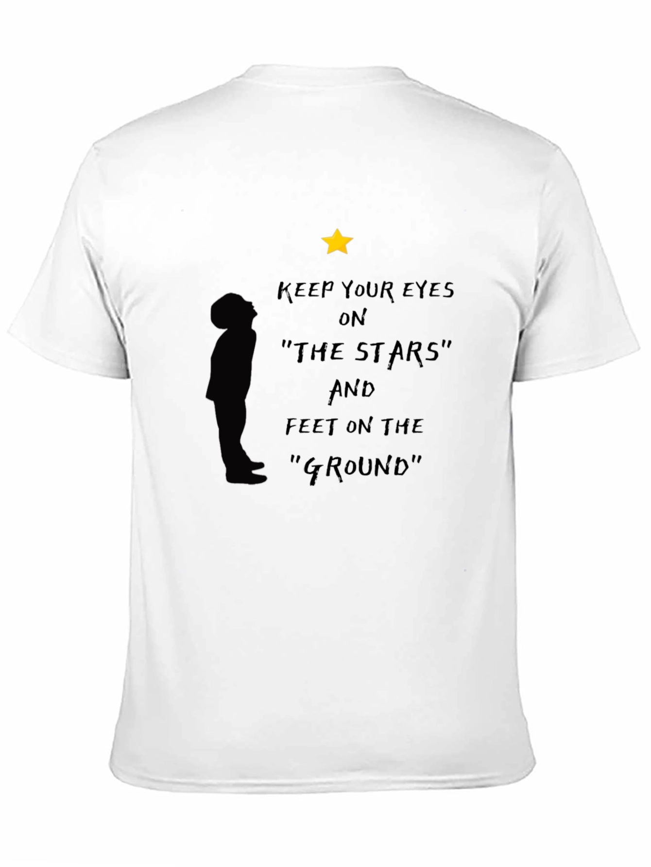 Keep Your Eyes on the Stars Graphic T-Shirt