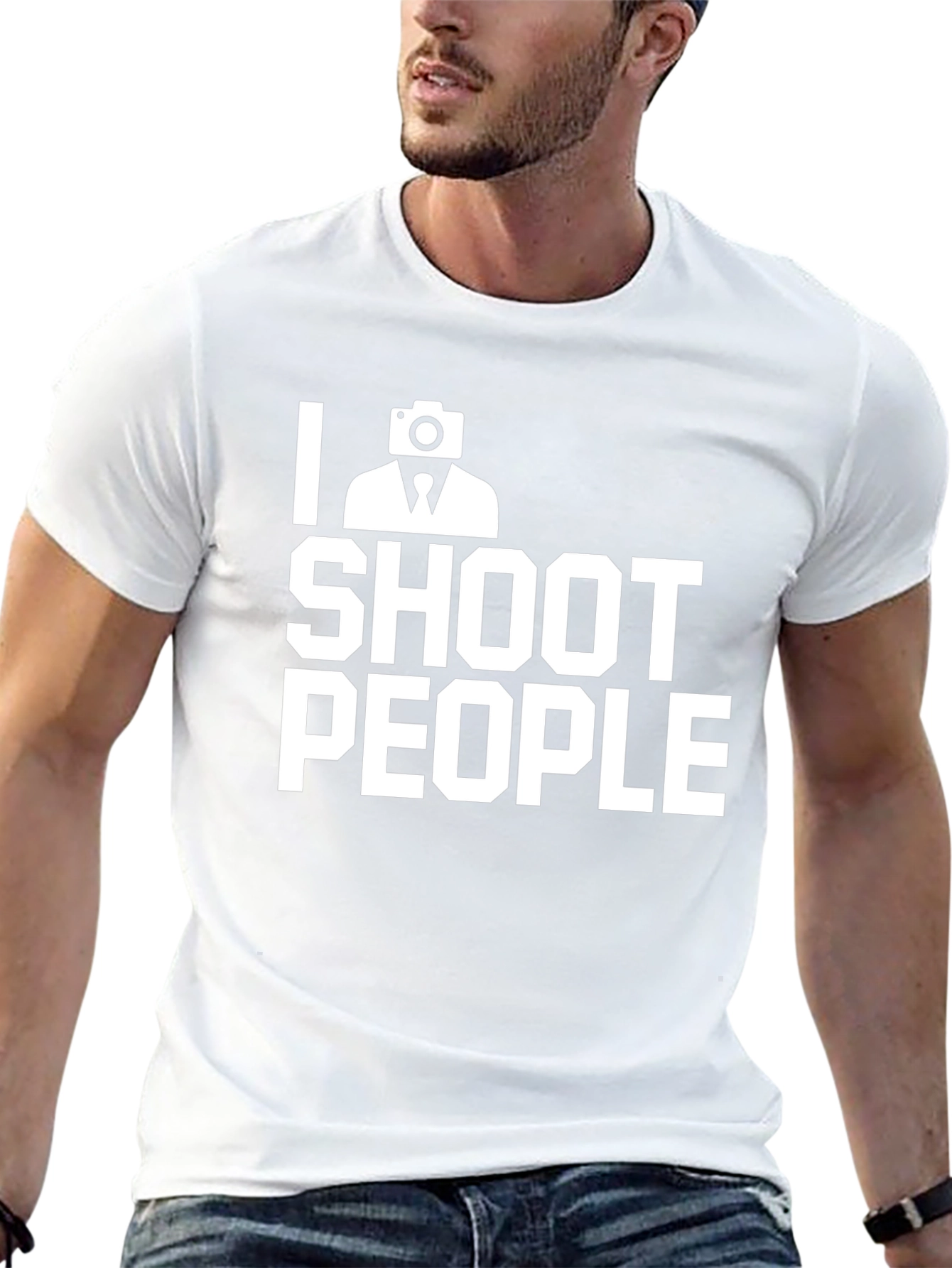 I Shoot People T-Shirt - Photography Humor