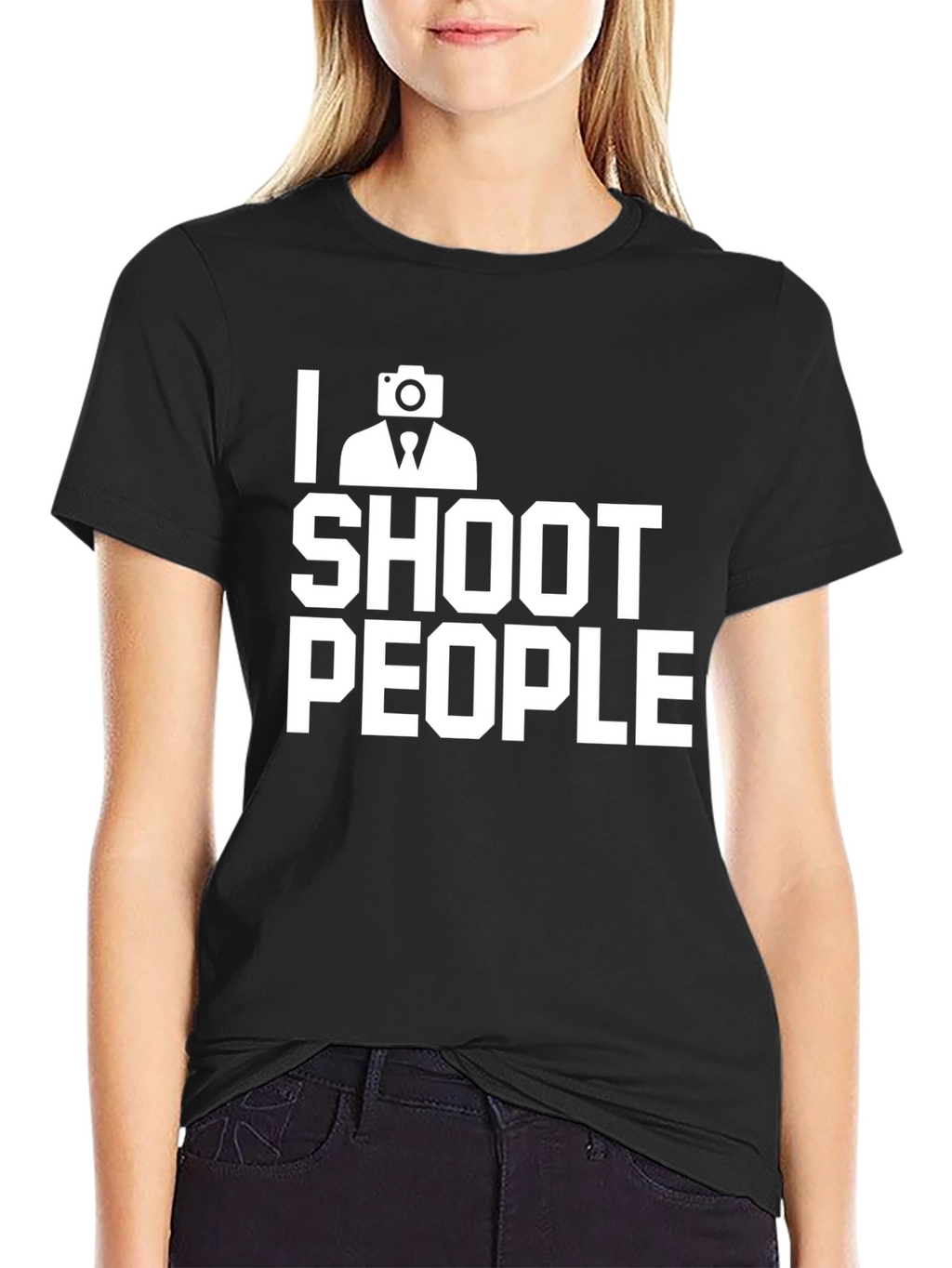 I Shoot People T-Shirt - Photography Humor