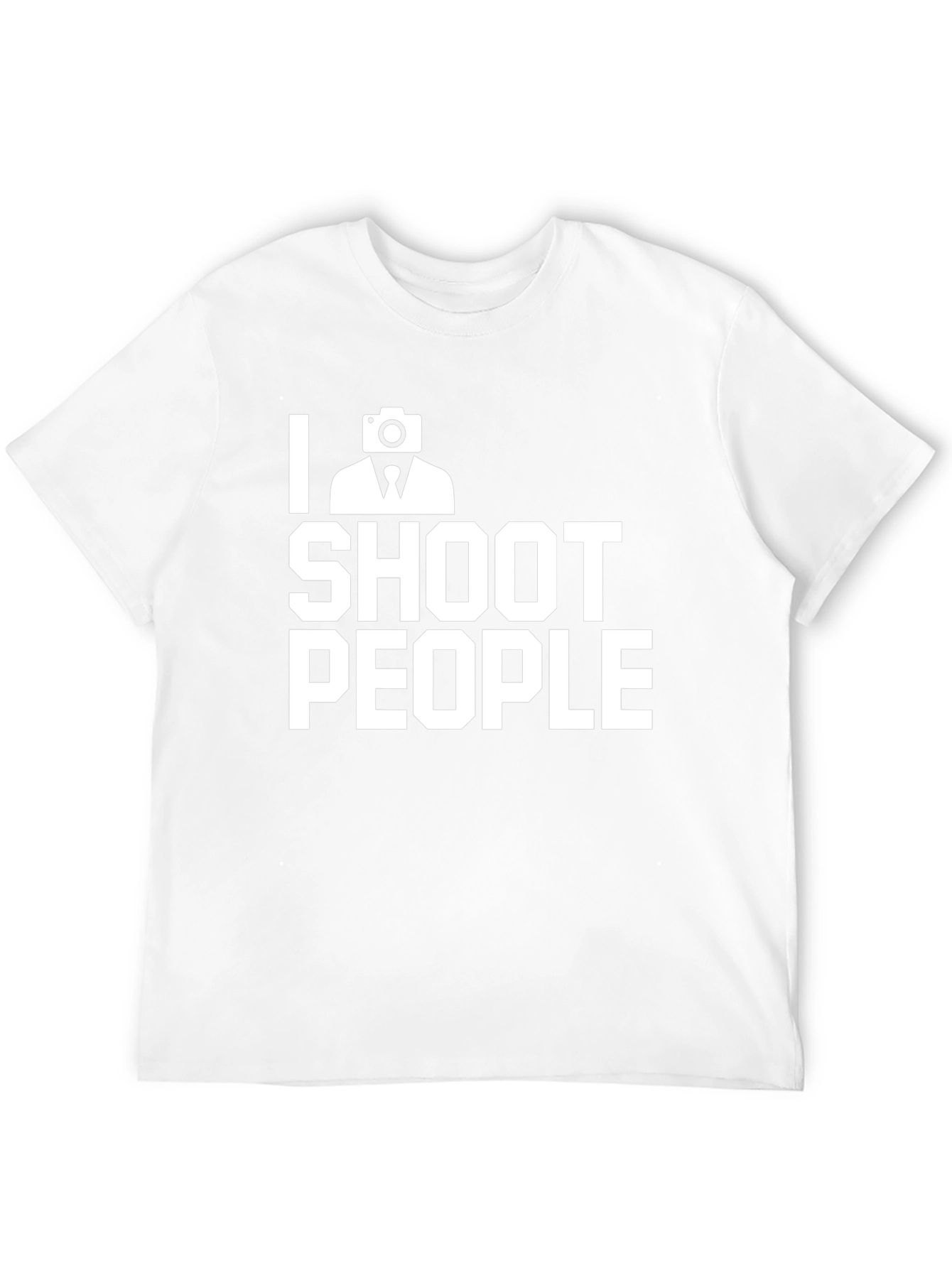 I Shoot People T-Shirt - Photography Humor