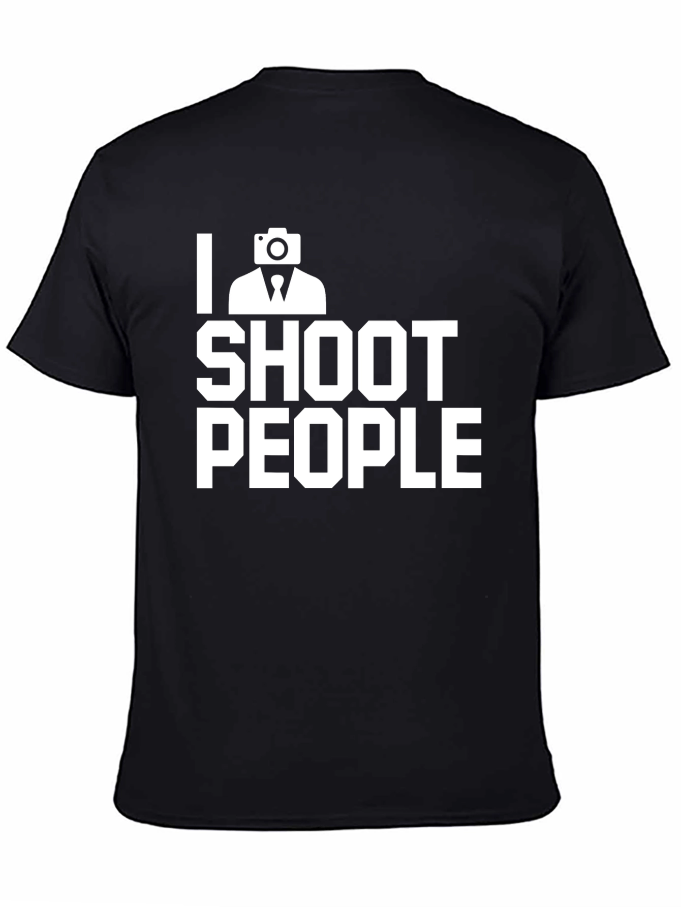 I Shoot People T-Shirt - Photography Humor