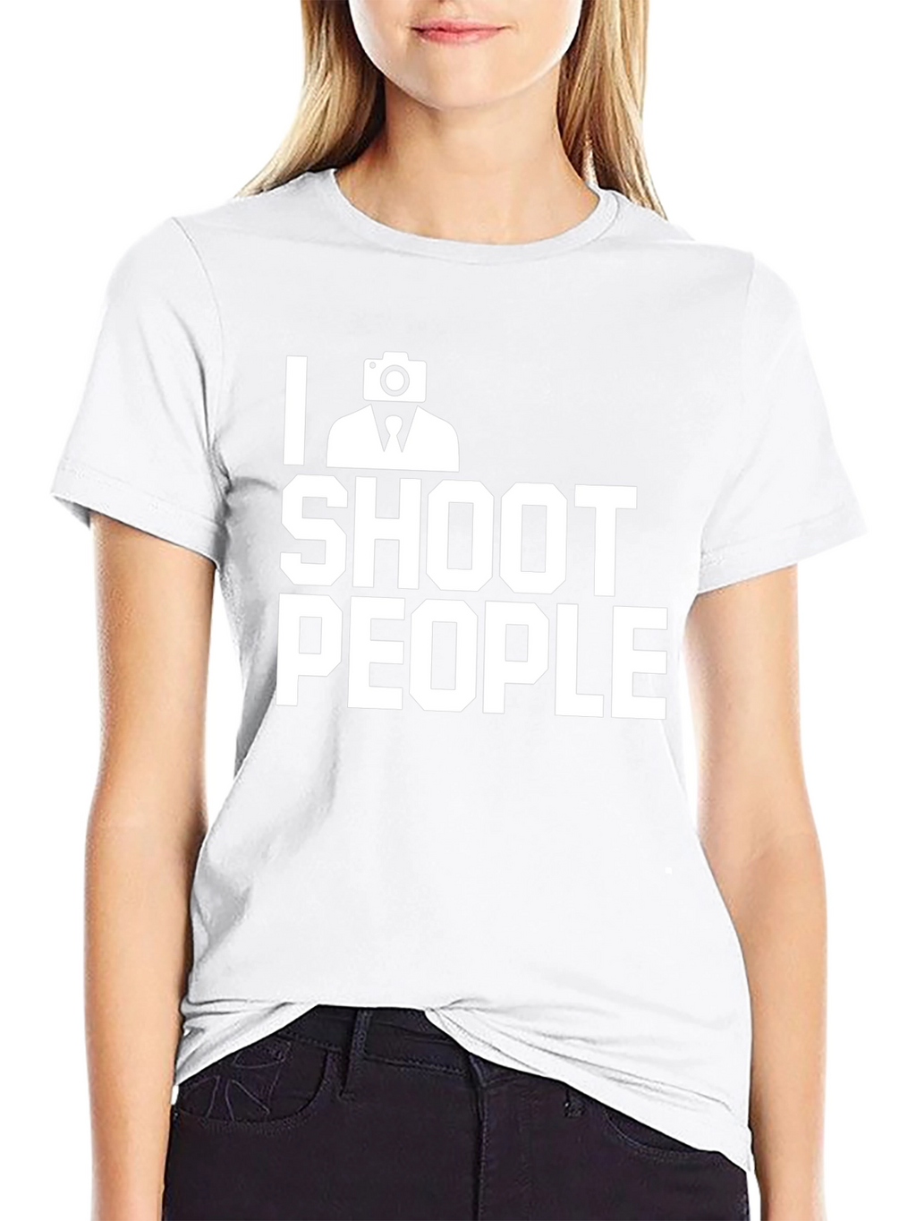 I Shoot People T-Shirt - Photography Humor