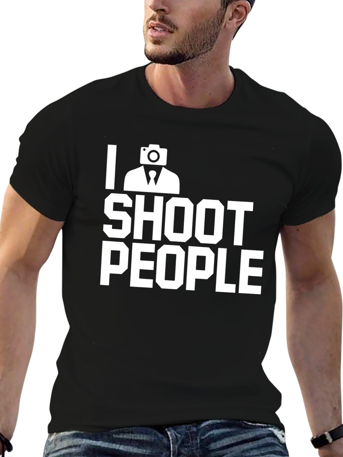 I Shoot People T-Shirt - Photography Humor