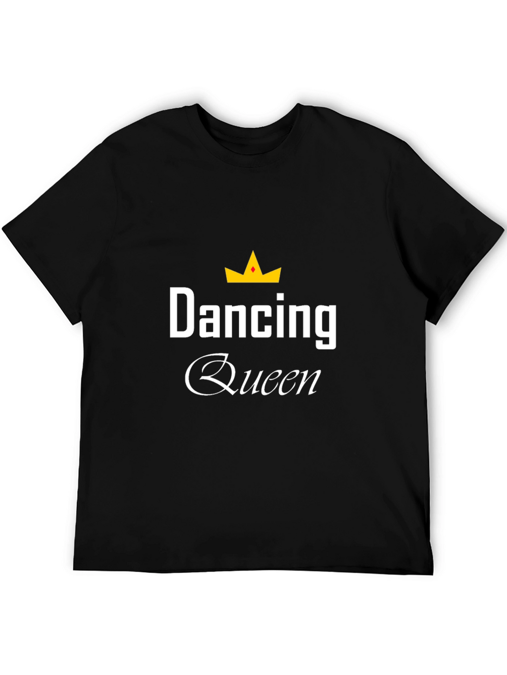 Dancing Queen Graphic Tee - Black