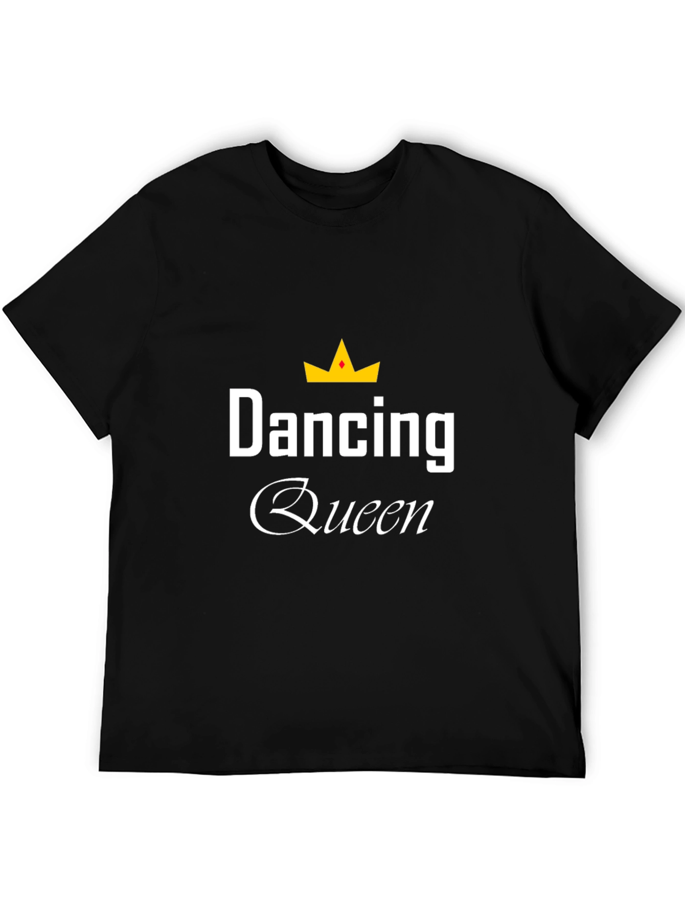 Dancing Queen Graphic Tee - Black