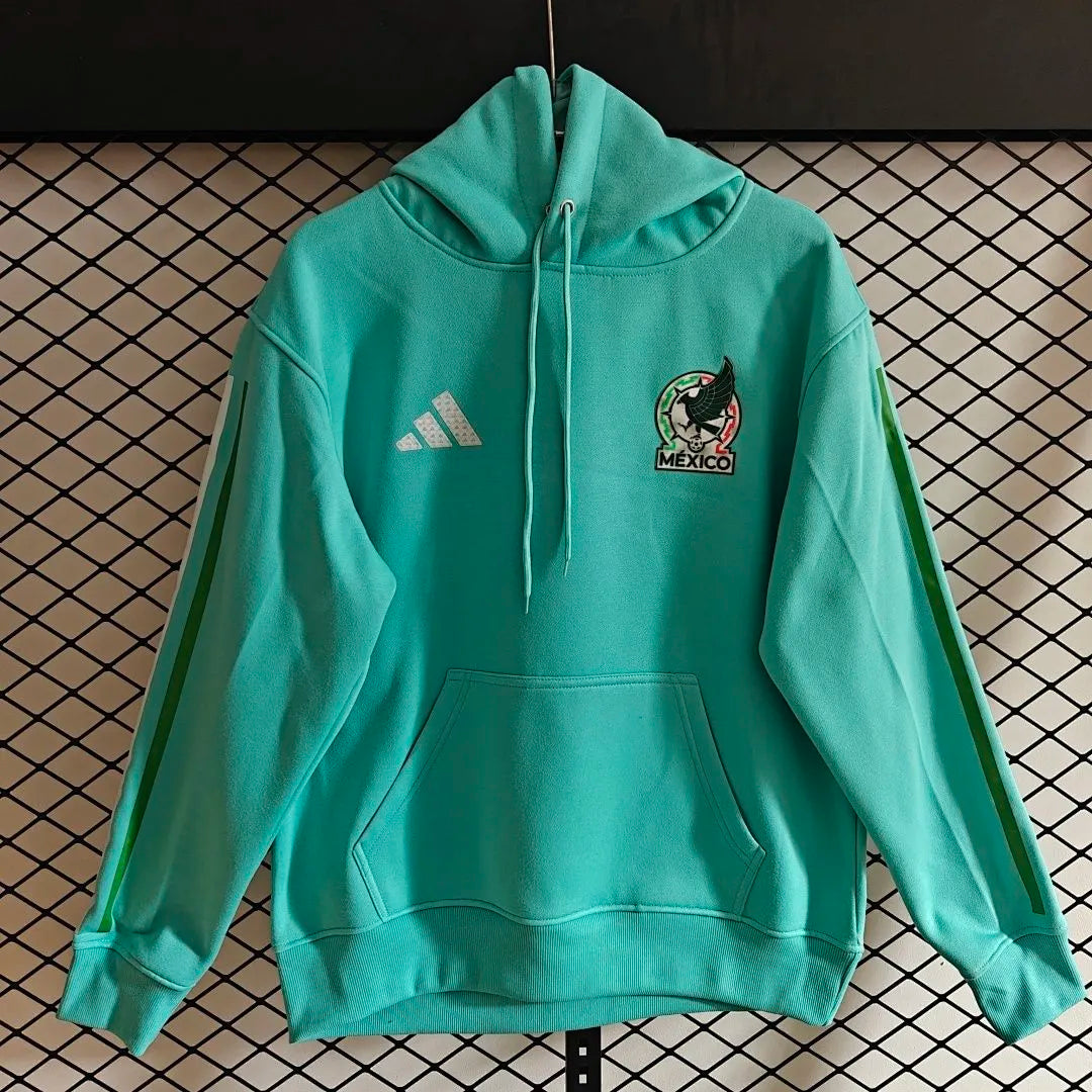 2004/2005 Mexico Home Green Retro Soccer Jersey Detail 1