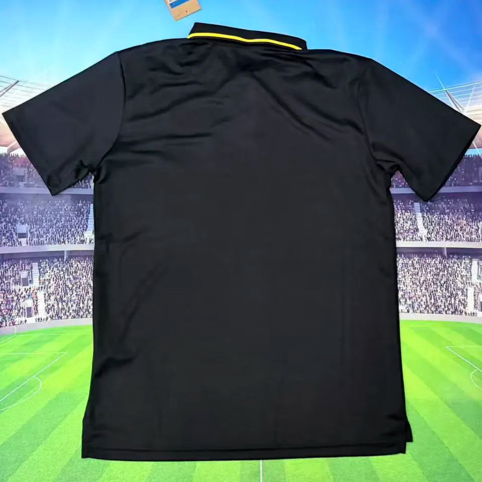 2026/27 Brazil Black POLO Jersey Back