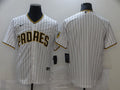 Men's San Diego Padres White Home Blank Replica Jerseys