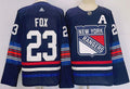 Men's New York Rangers Adam Fox #23 Blue Player Jerseys