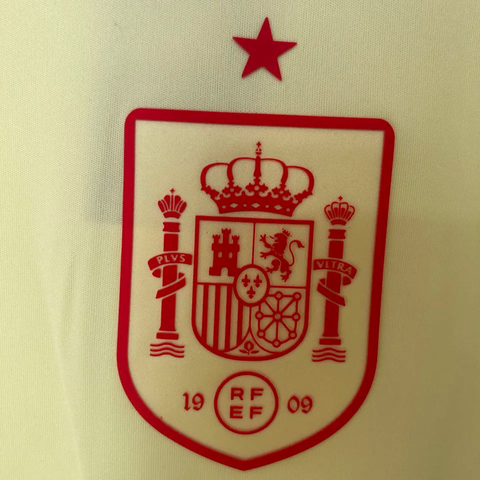 RODRIGO #16 Spain 1:1 Quality Away Yellow Fans Jersey 2024/25 ★★ Detail 4