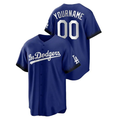 Men's Los Angeles Dodgers Royal Replica Custom Jerseys