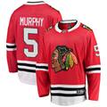 Men's Chicago Blackhawks Connor Murphy #5 Red Breakaway Player Jerseys