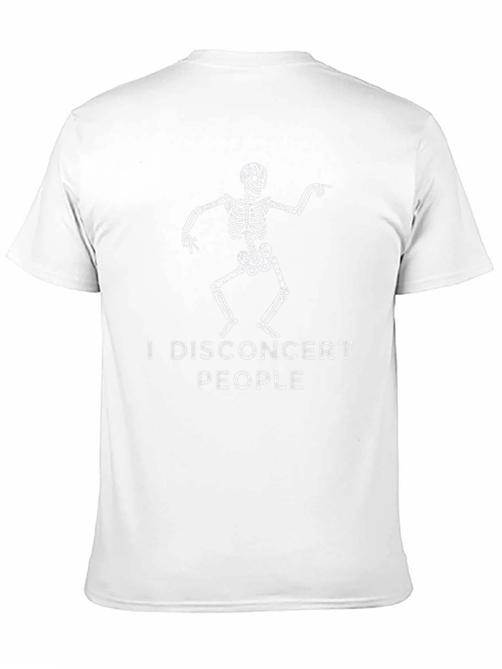 I Disconcert People Skeleton Graphic Tee