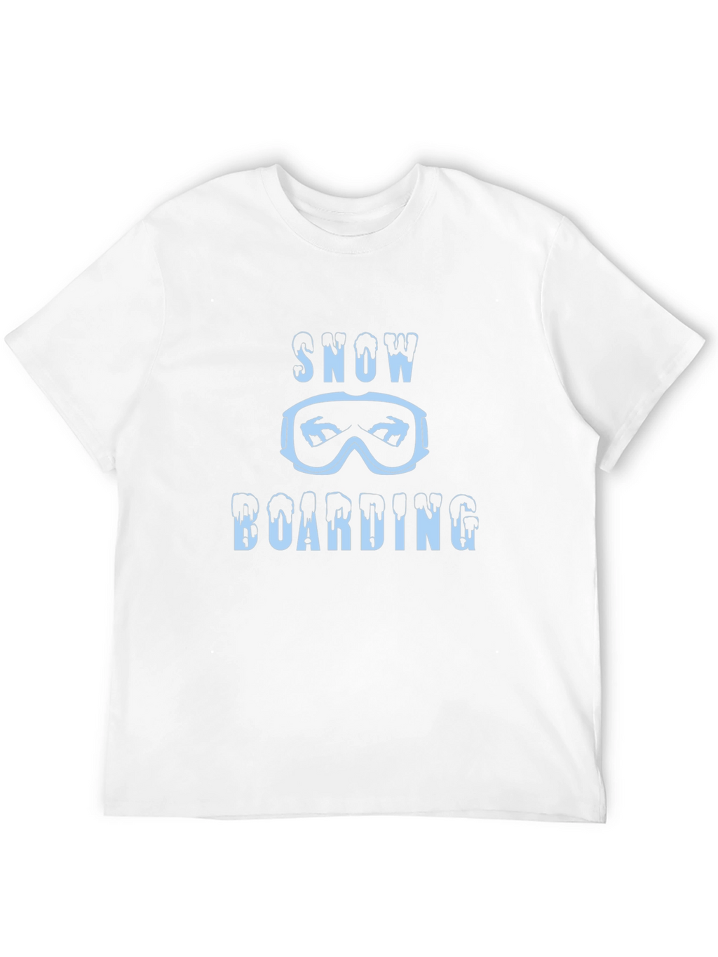 Snowboarding Graphic Tee | Mens Black T-Shirt