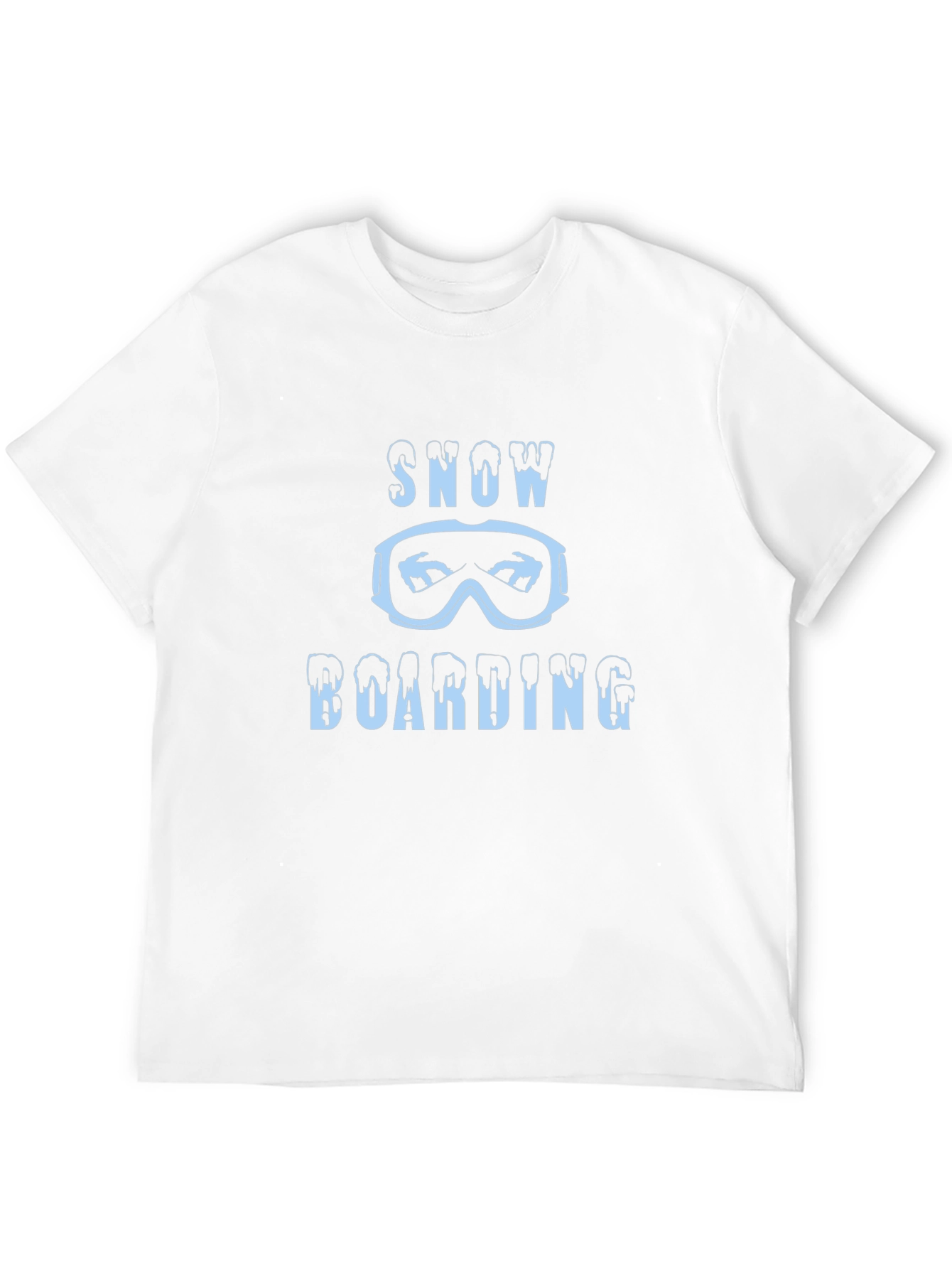 Snowboarding Graphic Tee | Mens Black T-Shirt