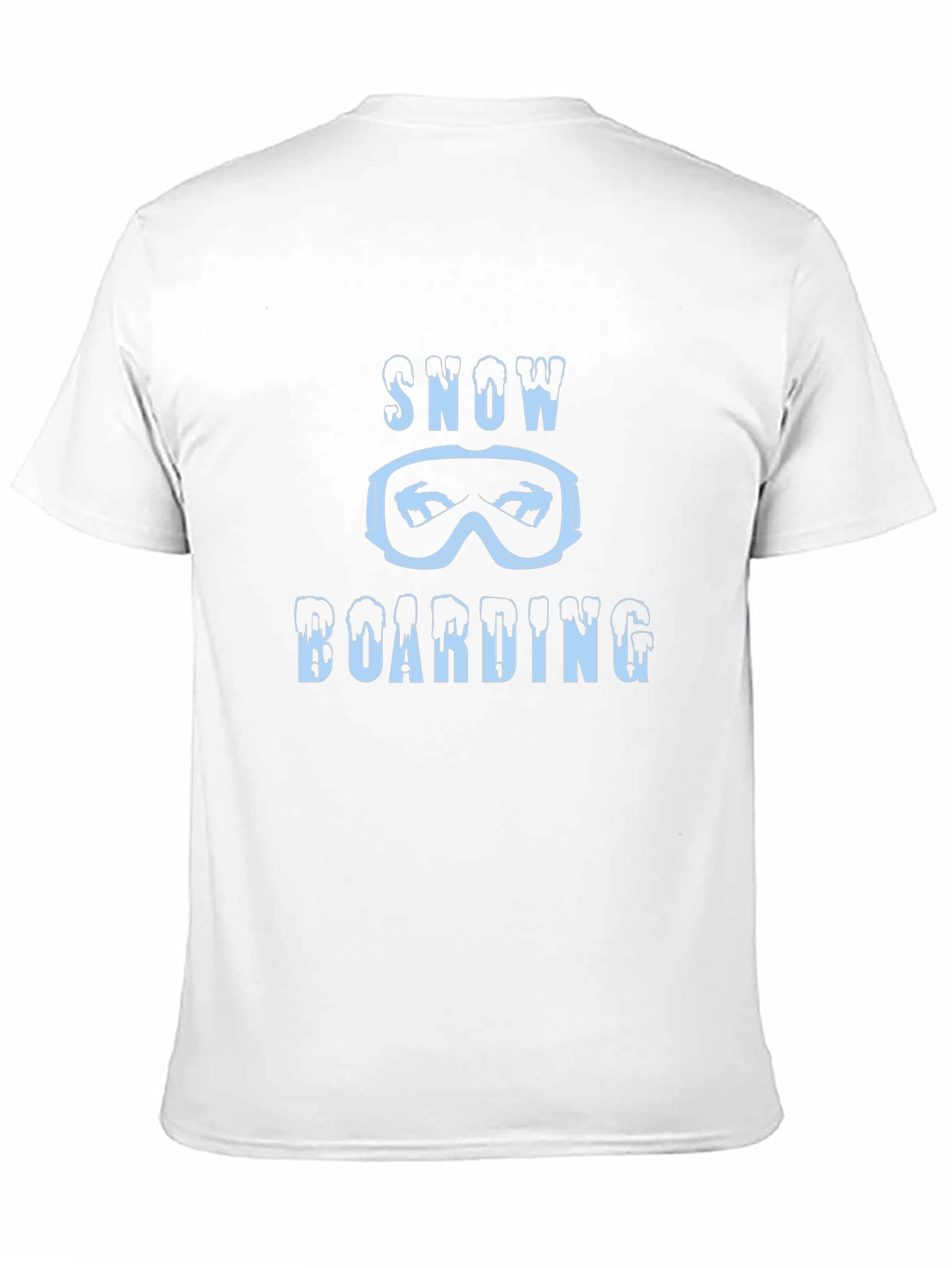 Snowboarding Graphic Tee | Mens Black T-Shirt