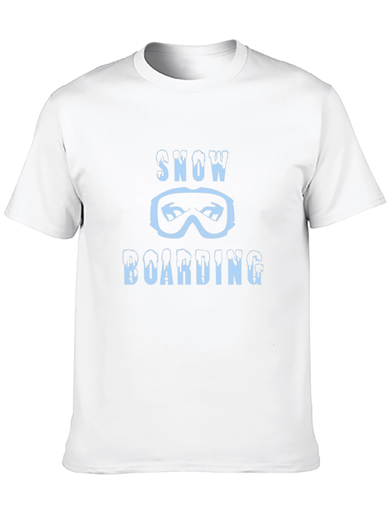 Snowboarding Graphic Tee | Mens Black T-Shirt