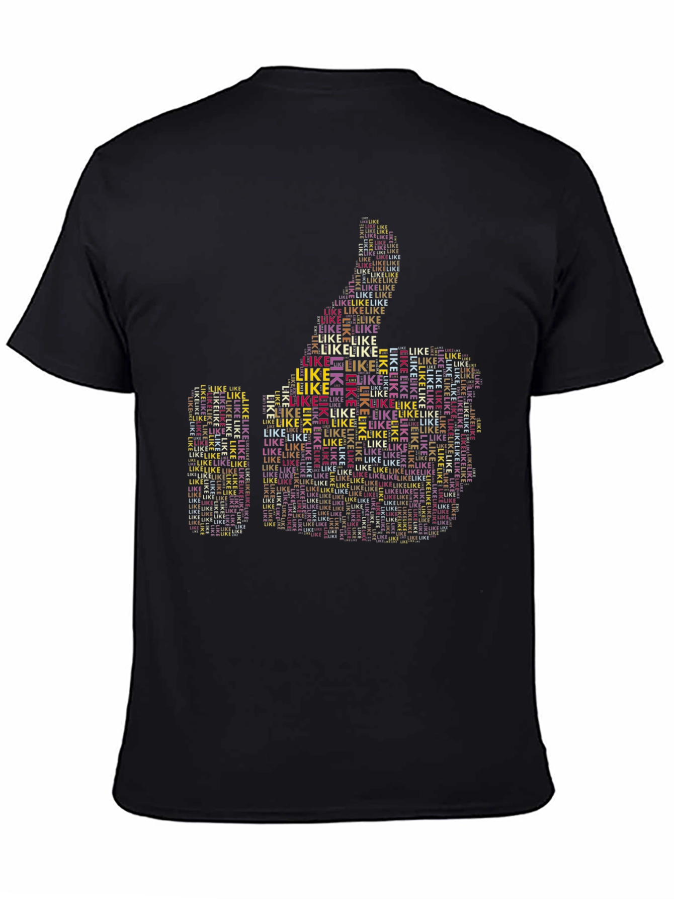 Thumbs Up Word Art T-Shirt