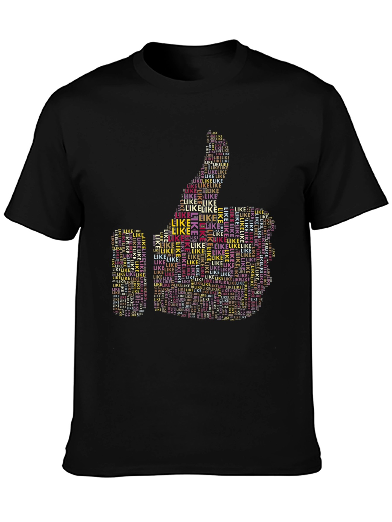 Thumbs Up Word Art T-Shirt