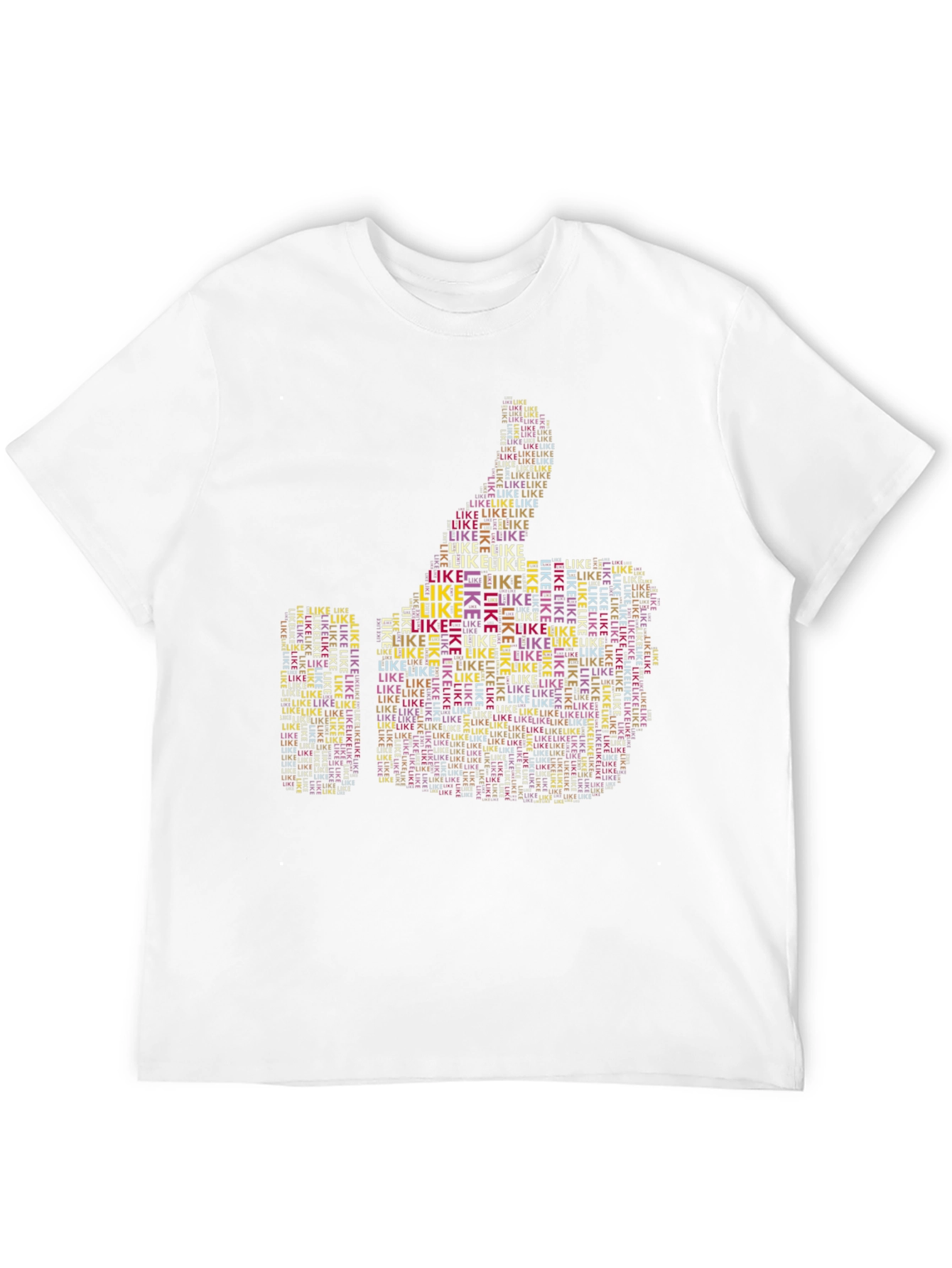 Thumbs Up Word Art T-Shirt