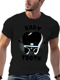 Cute Baby Tooth Graphic T-Shirt