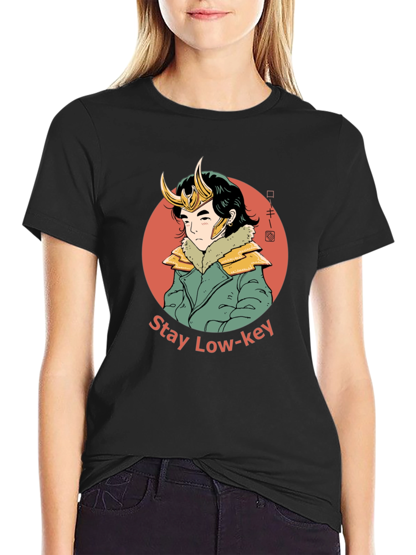 Loki Stay Low-key T-Shirt - Graphic Tee