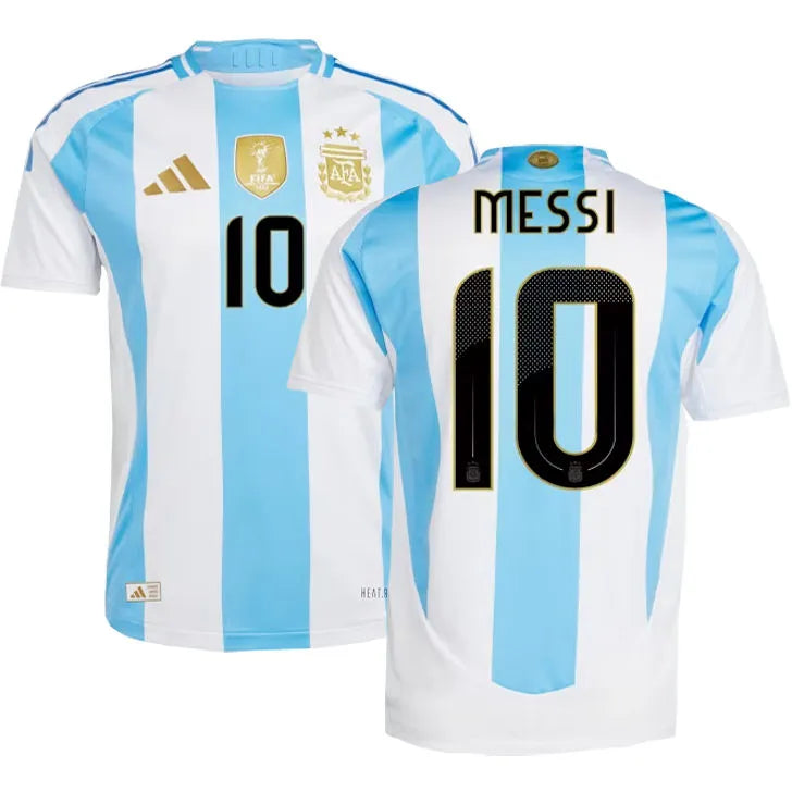 MESSI #10 Argentina Home Fans Soccer Jersey 2024/25 ★★ Front