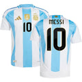 MESSI #10 Argentina Home Fans Soccer Jersey 2024/25 ★★ Front
