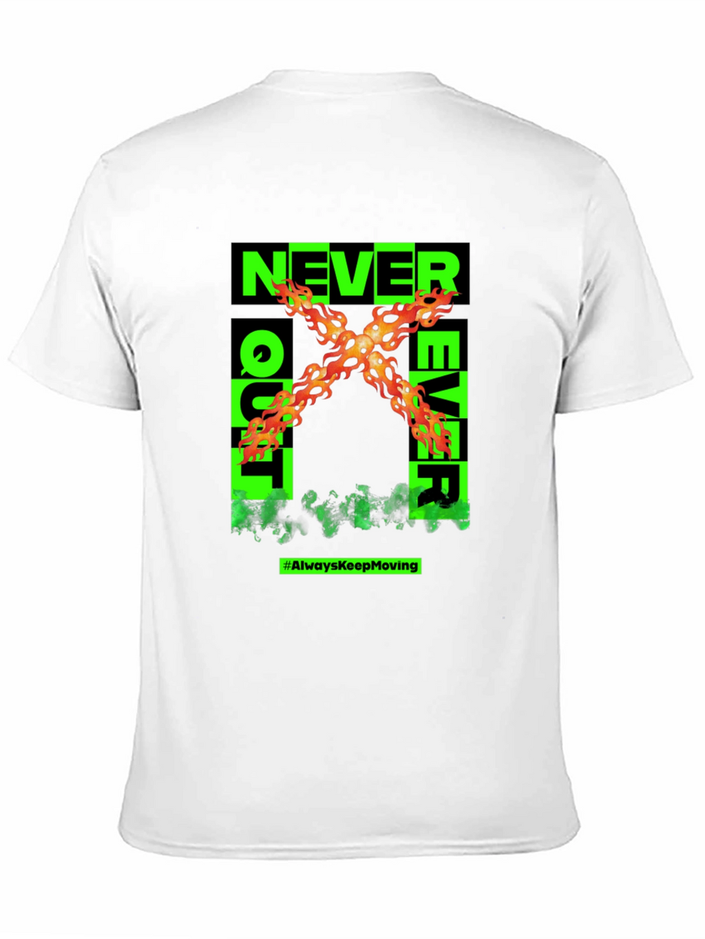 Never Quit Ever Graphic T-Shirt