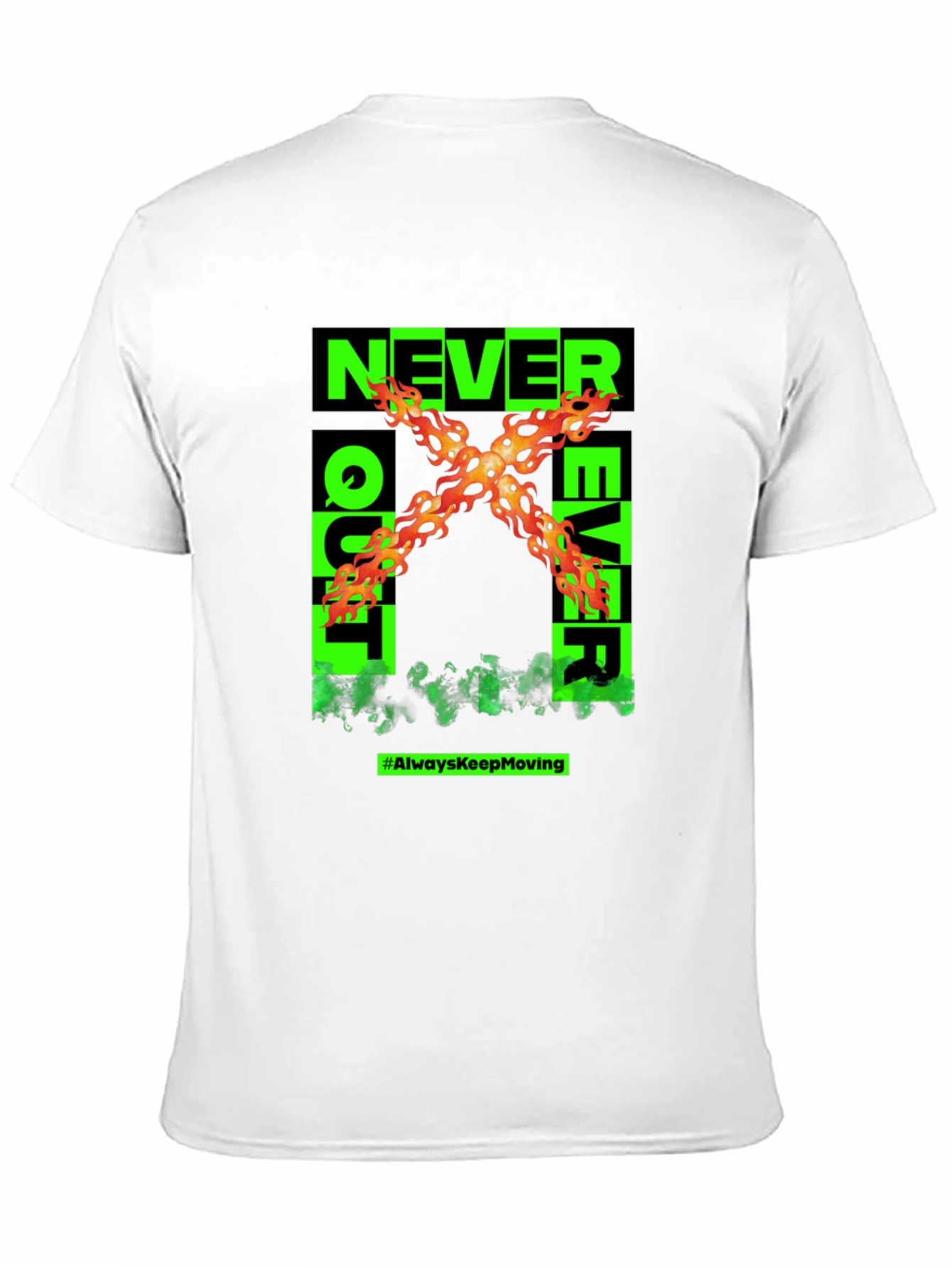 Never Quit Ever Graphic T-Shirt