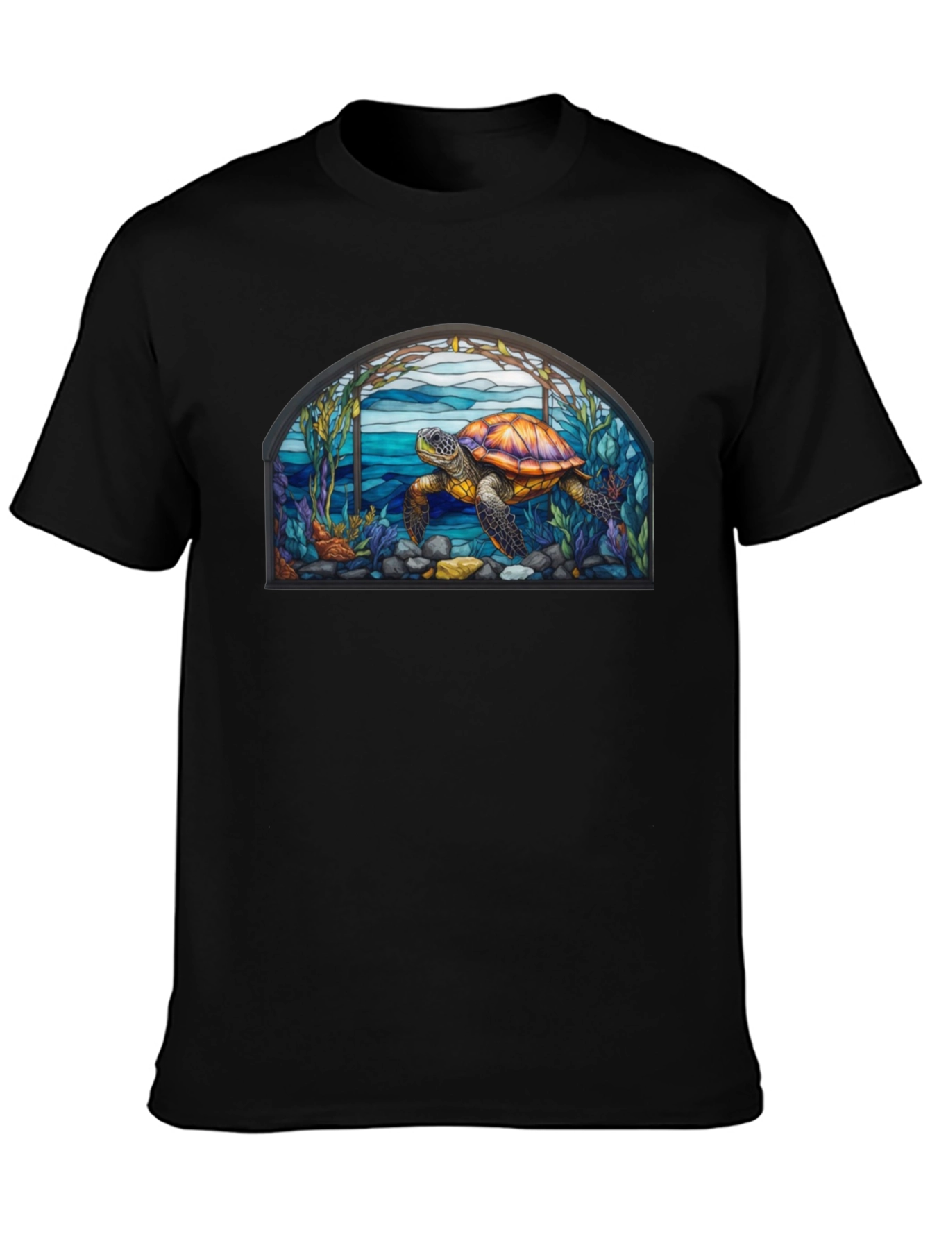 Turtle Stained Glass T-Shirt