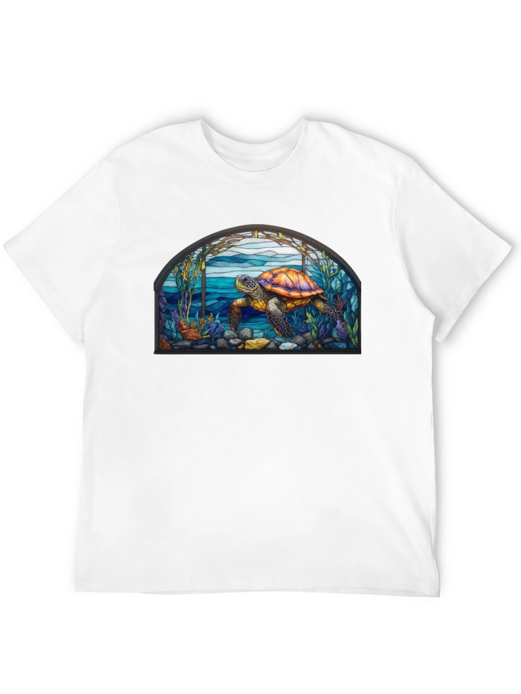 Turtle Stained Glass T-Shirt