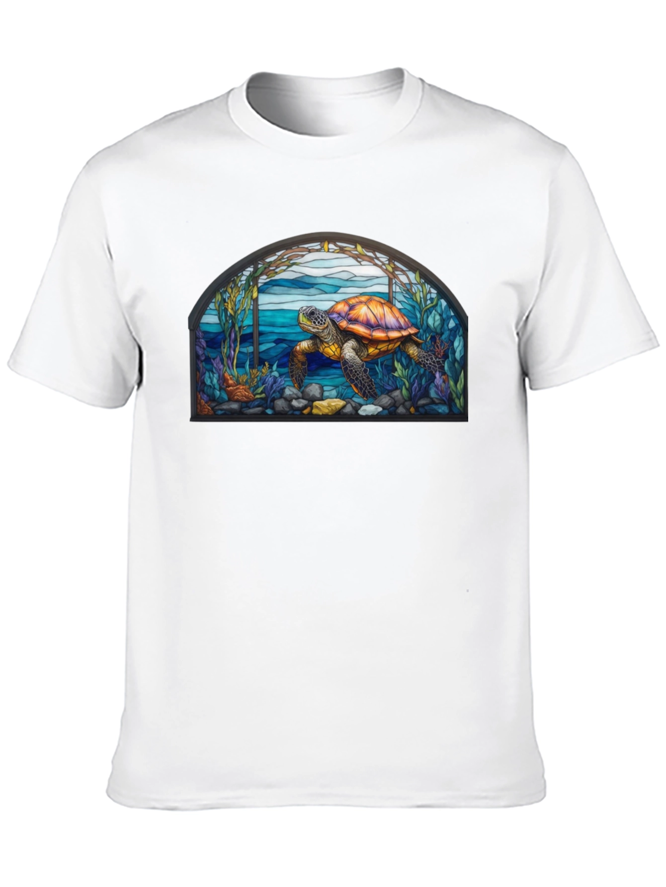 Turtle Stained Glass T-Shirt