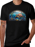 Turtle Stained Glass T-Shirt