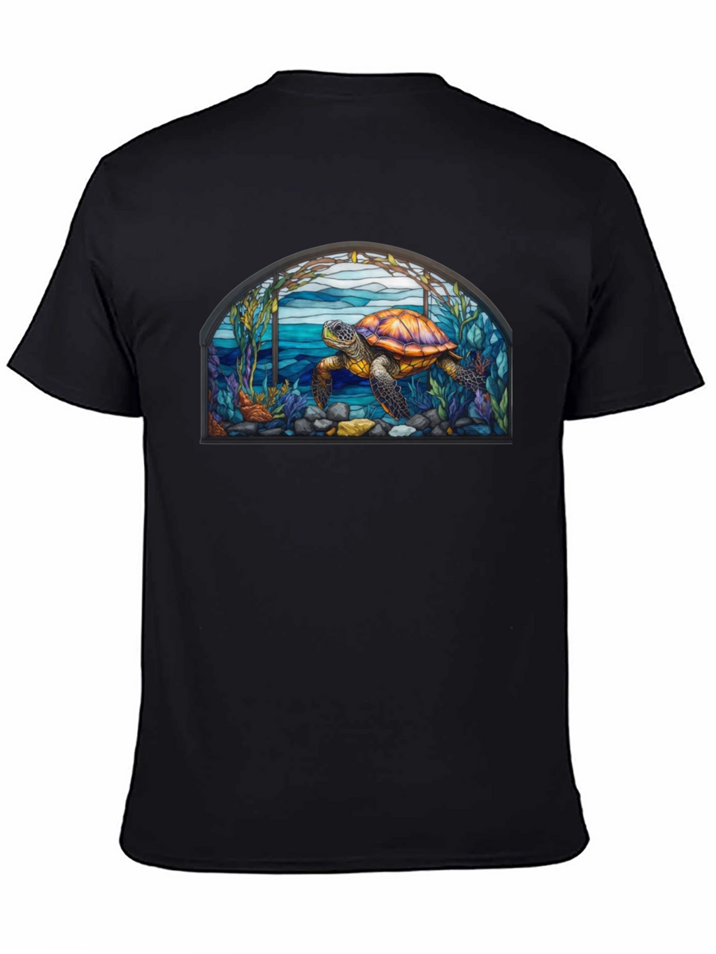 Turtle Stained Glass T-Shirt