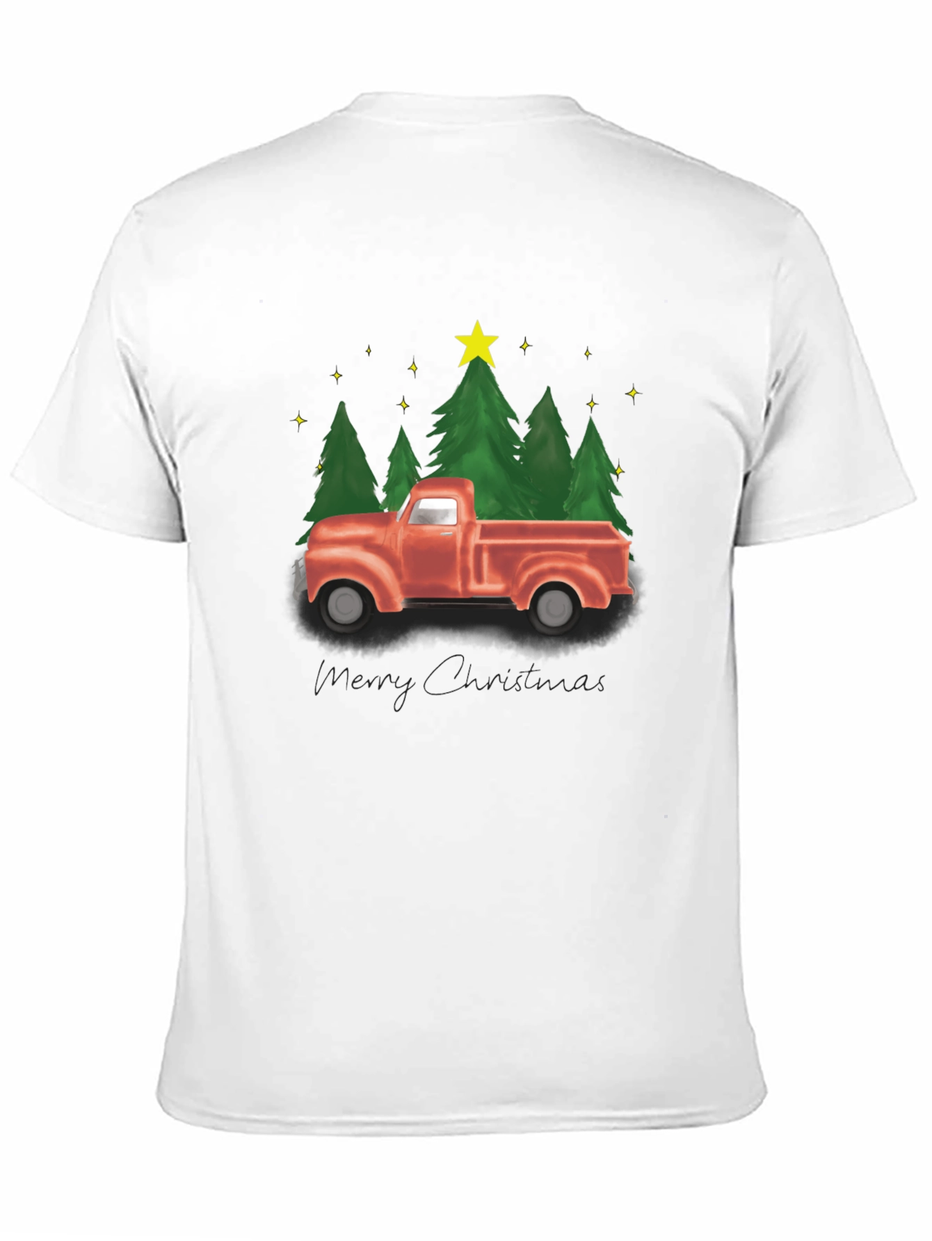 Vintage Christmas Truck T-Shirt