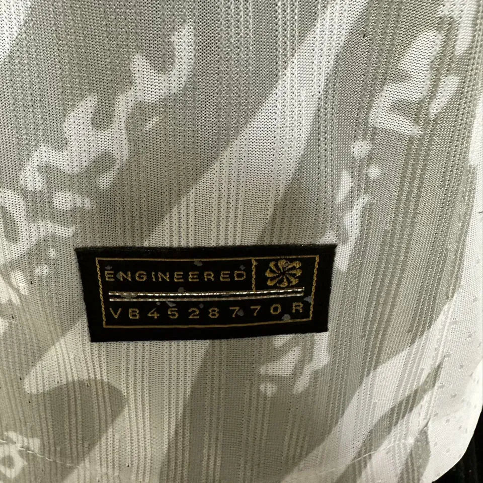 2024/25 Brazil Goalkeeper White Player Version Jersey Detail 1