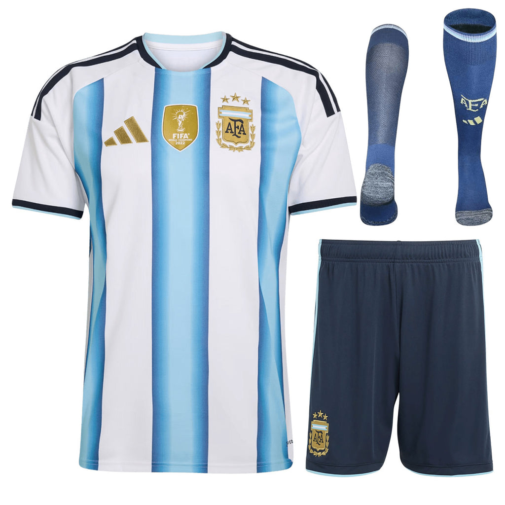 Argentina Home Jersey Full Kit World Cup 2026 - [Super Replica] Front